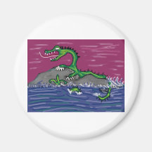 Dogtown Days Sea Serpent Fridge Magnet