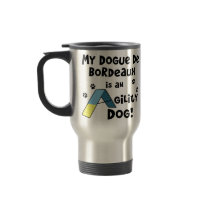 Dogue de Bordeaux Agility Dog mugs by MenagerieMayhem Dogue de Bordeaux Agility Dog mugs