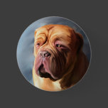 Dogue de Bordeaux Art - Stormy Dogue Pinback Button