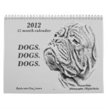 DOGUE DE BORDEAUX WALL CALENDAR
