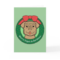 Dogue de Bordeaux Christmas cards