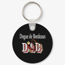 Dogue de Bordeaux dad Keychain