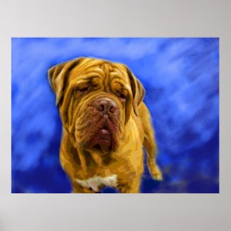 Dogue de Bordeaux Fine Art Prints print