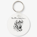 Dogue de Bordeaux Happy Face keychains by GreyWolfCreation Dogue de Bordeaux Happy Face keychains