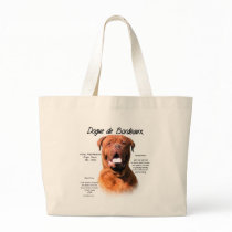 Dogue de Bordeaux History Design Tote Bag