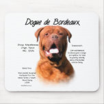 Dogue de Bordeaux History Design Mouse Pad