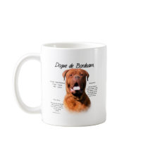 Dogue de Bordeaux History Design mugs by GreyWolfCreation Dogue de Bordeaux History Design mugs