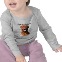 Dogue de Bordeaux History Design t-shirts