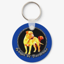 Dogue de Bordeaux keychain by ritmoboxer Dogue de Bordeaux keychain