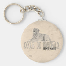 Dogue de Bordeaux Keychains