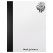 DOGUE DE BORDEAUX LETTERHEAD DESIGN
