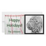 DOGUE DE BORDEAUX CUSTOM PHOTO CARD