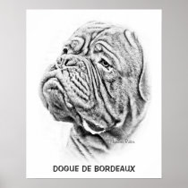 DOGUE DE BORDEAUX PRINT
