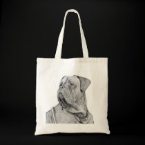 Dogue de Bordeaux tote bag