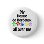 Dogue de Bordeaux Walks Button