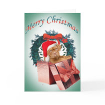 Dogue De BordeauxChristmas Gift Cards by friskybiz Dogue De BordeauxChristmas Gift Cards