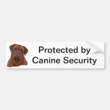 Dogue de Bourdeaux Bumper Stickers