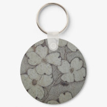 Dogwood Blossoms Keychain