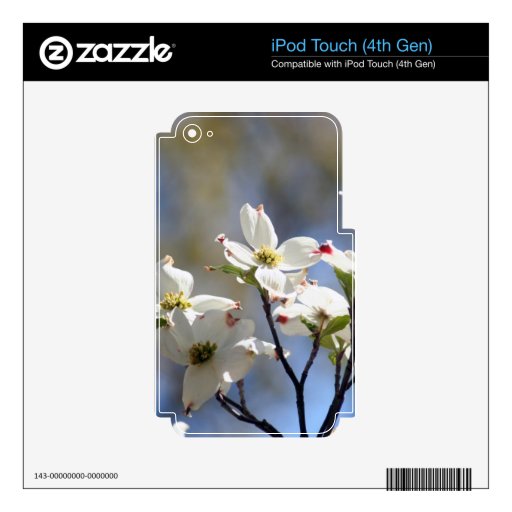 Dogwood de Indiana Skins Para iPod Touch 4G