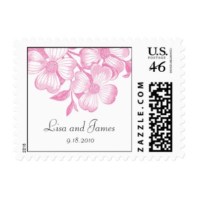 Dogwood Flower Postage Stamp