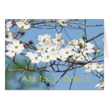 Dogwood Flowers card