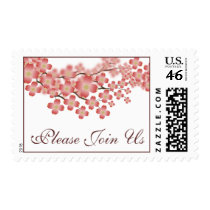Dogwood In Spring Wedding Invitation Postage postage