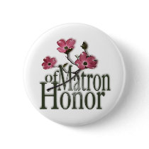 Dogwood/ Matron of Honor buttons