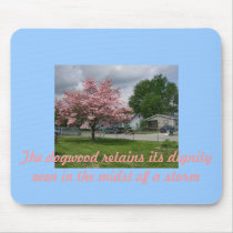 Dogwood Tree and storm mousepads by allthingsnatural Dogwood Tree and storm mousepads