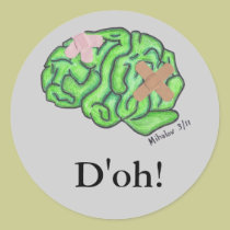 "D'oh!" stickers