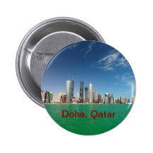 Doha Skyline, 2011 Pin
