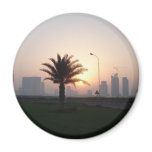 Doha sunrise magnets