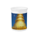 doi suthep temple at chiangmai beverage pitcher