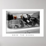 Doin' the Dishes posters