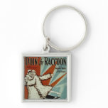 Doin' the Raccon Keychain