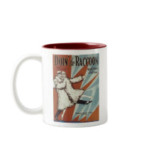 Doin' The Raccoon Vintage Songbook Cover mugs