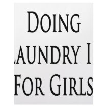 Doing Laundry Is For Girls letterhead by Supernova23 Doing Laundry Is For Girls letterhead