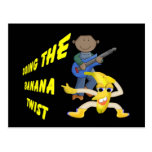 Doing the banana twist postcard