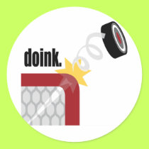 Doink Hockey stickers by sports_tshirts Doink Hockey stickers