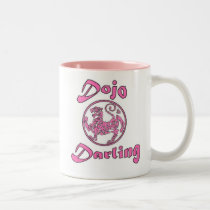 Dojo Darling Mug-Pink 2 tone mugs