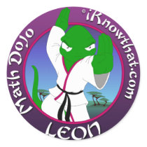 Dojo Leon Stickers by iKnowthat Dojo Leon Stickers