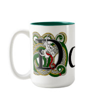 Dolan Celtic Dragon Mug