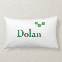Dolan Irish Family Name Pillow pillows
