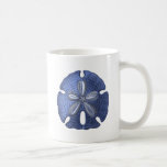 Dólar de arena azul tazas de café
