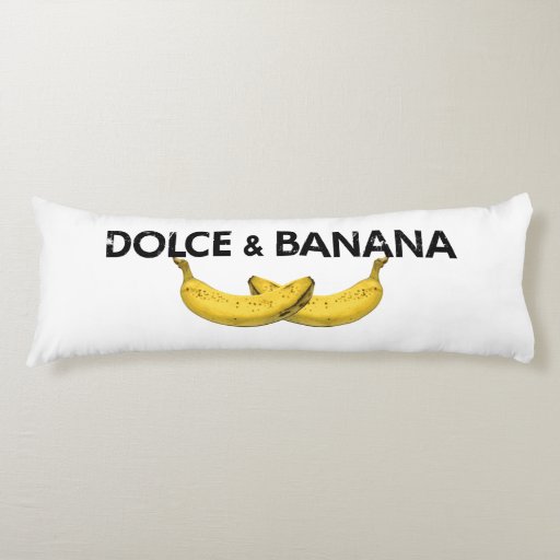 Dolce & Banana Body Pillow Zazzle