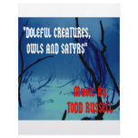 "Doleful Creatures, Owls and Satyrs" Letterhead Template
