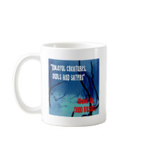 "Doleful Creatures, Owls and Satyrs" mugs by Todd_Russell "Doleful Creatures, Owls and Satyrs" mugs