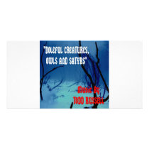 "Doleful Creatures, Owls and Satyrs" photo cards by Todd_Russell "Doleful Creatures, Owls and Satyrs" photo cards