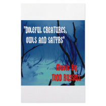 "Doleful Creatures, Owls and Satyrs" stationery