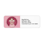 Doll Angel Avery Address Return Label