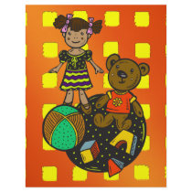 Doll Bear and Ball Toys Custom Flyer